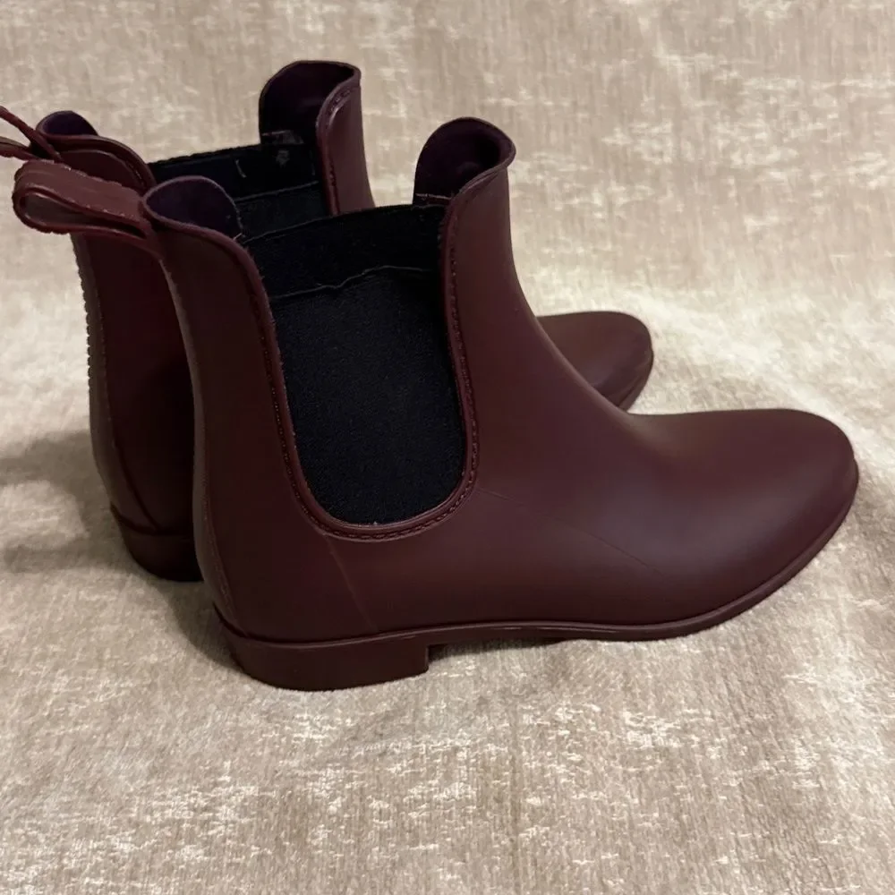 J. Crew Matte Chelsea rain boots